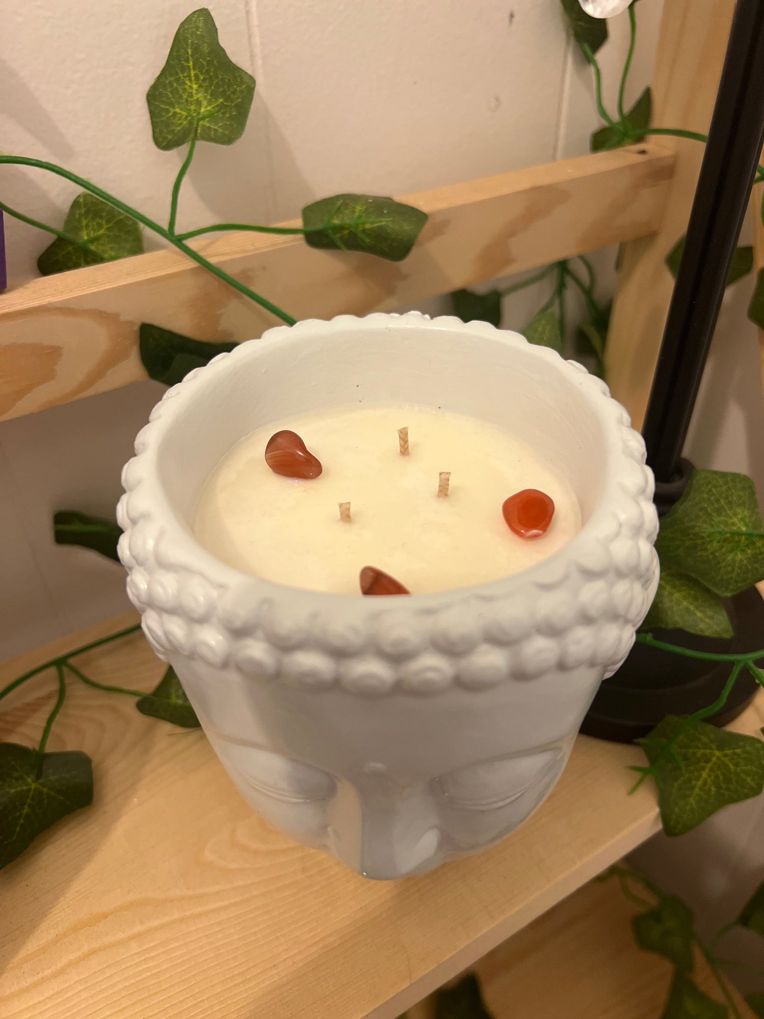 URTHY LUX BUDDHA HEAD CANDLES