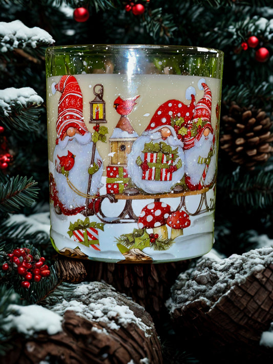 Santa’s Galore Christmas Candle Scent Gingerbread Large