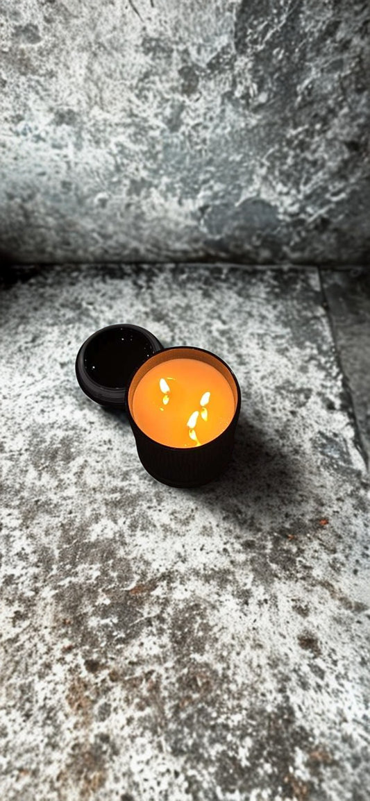 Beautiful Black Candle